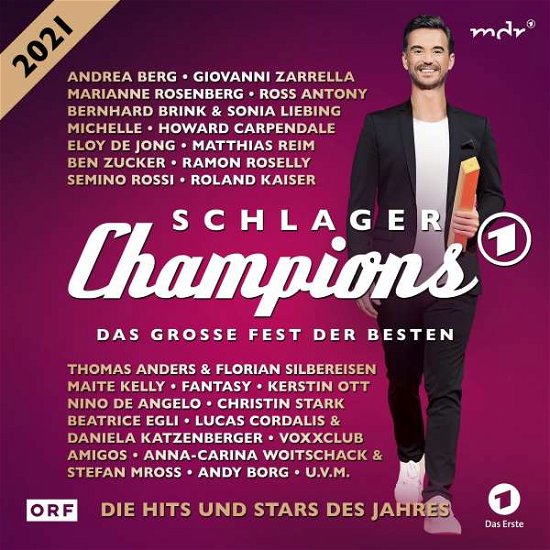 Cover for SCHLAGERCHAMPIONS 2021-DAS GROßE FEST DER BESTEN (CD) (2021)