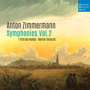 Cover for L Arte Del Mondo · Anton Zimmermann: Symphonies Vol. 2 (CD) (2024)