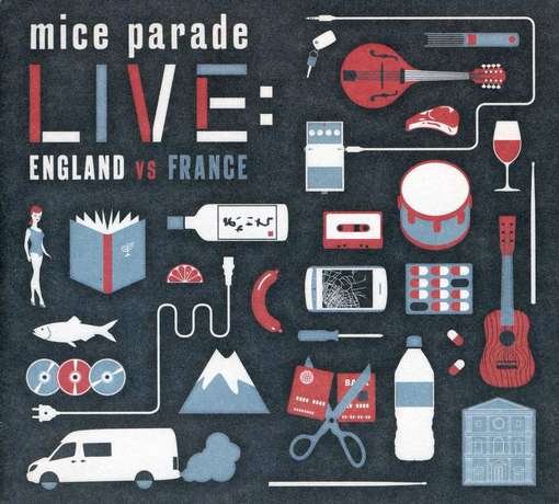 Cover for Mice Parade · Live: England Vs France (CD) (2012)