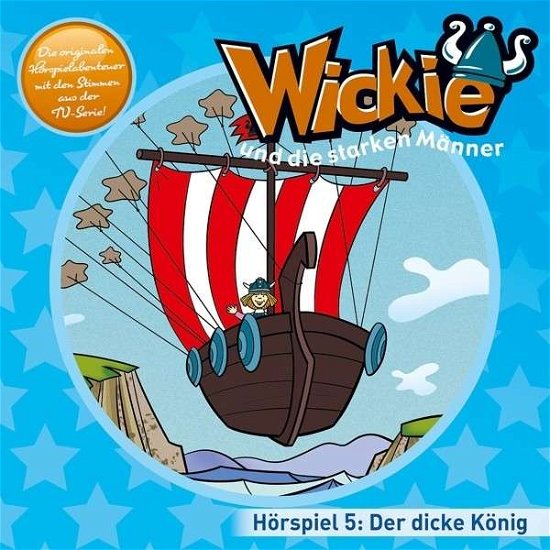 Cover for Audiobook · Wickie - Der dicke König, Das fliegende (Book) (2015)
