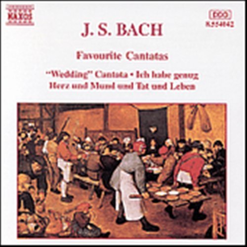 Jsbachfavourite Cantatas - Bach - Musik - NAXOS - 0636943404225 - 1 augusti 1997