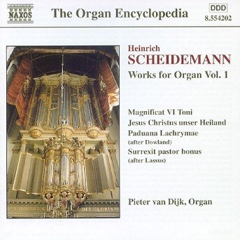 Cover for Pieter van Dijk · Orgelwerke Vol.1 *s* (CD) (1998)