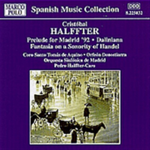 Cover for Cristobal / Halffter-coro · Prelude for Madrid 92 (CD) (1998)