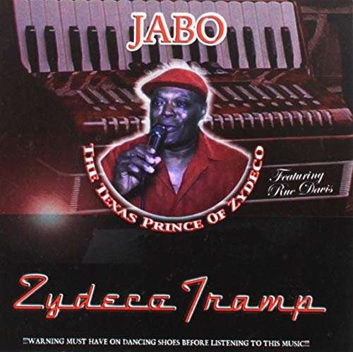 Cover for Jabo-the Texas Prince of Zydeco · Zydeco Tramp (CD) (2017)