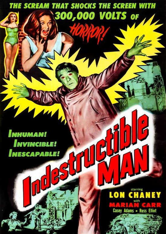 Cover for Indestructible Man (DVD) (2015)