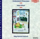 Cover for Hari Prasad Chaurasia · Raga Kaunsi Kanhra (CD) (1992)