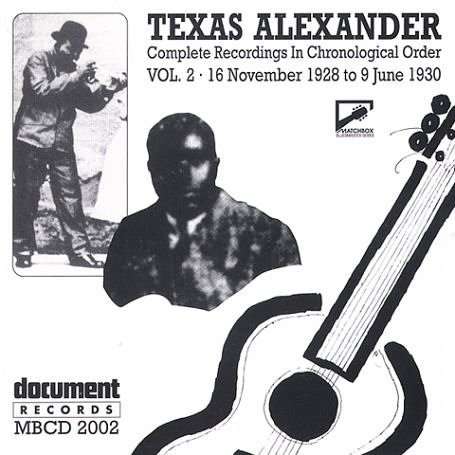 Cover for Texas Alexander · Vol. 2 Complete Recorded Works 1927-1950 (CD) (2022)