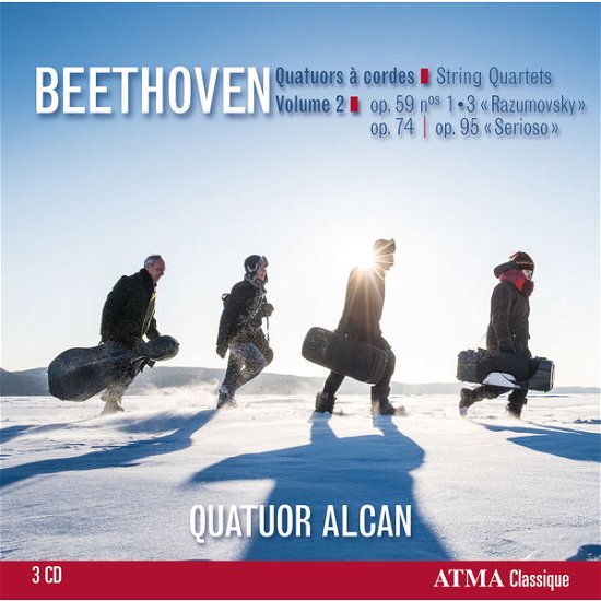 String Quartets Vol.2 - Ludwig Van Beethoven - Muziek - ATMA CLASSIQUE - 0722056249225 - 1 februari 2015
