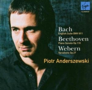 Cover for P Anderszewski · Bach: English Suite, Beethoven (CD) (2016)