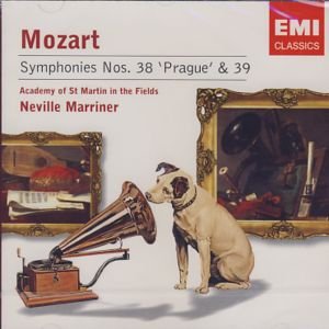 Cover for Mozart W.a · Wolfgang Amadeus Mozart - Symphonies No. 38, 39 (CD) (2010)