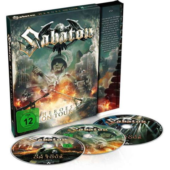 Heroes On Tour - Sabaton - Elokuva - Nuclear Blast Records - 0727361362225 - maanantai 7. maaliskuuta 2016