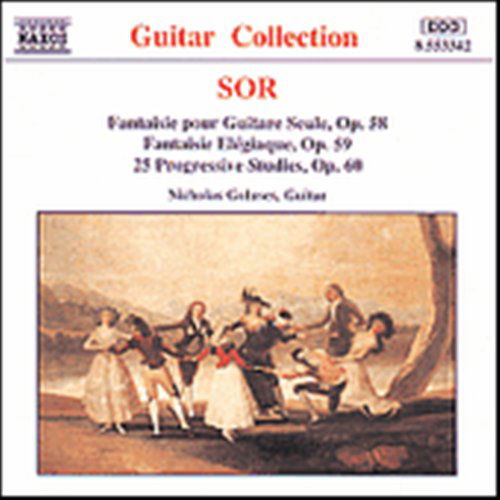 Cover for Sor / Goluses · Guitar Music / Fantaisie Elegiaque (CD) (1996)