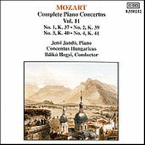 Cover for Mozart / Jando / Ligeti · Piano Concerti 12, 14 &amp; 21 (CD) (1992)