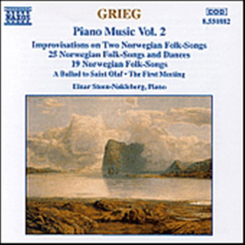 Piano Music V.2 - Edvard Grieg - Musikk - NAXOS - 0730099588225 - 11. desember 1997