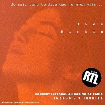Cover for Jane Birkin · Je Suis Venu Te Dire Que Je M'en Vais ? (CD)