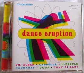 Cover for Dance Eruption · Dance Eruption-various (CD)