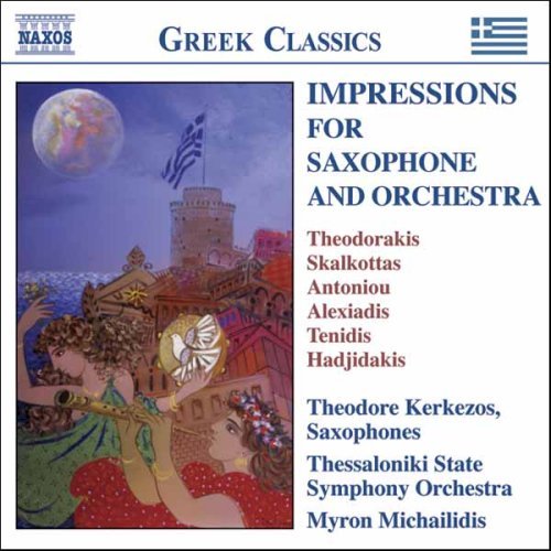 Works for Saxophone and Orchestra - Thessaloniki State Sympho - Musik - NAXOS - 0747313299225 - 23. november 2006