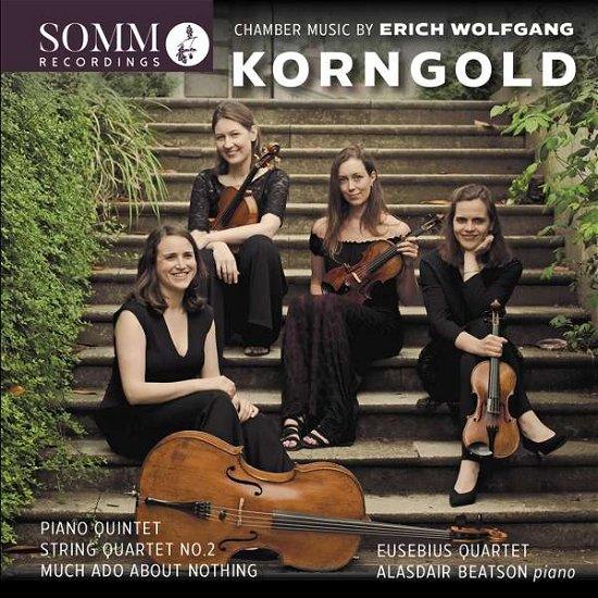 Cover for Eusebius Quartet / Beatson · Erich Wolfgang Korngold: Chamber Music (CD) (2021)