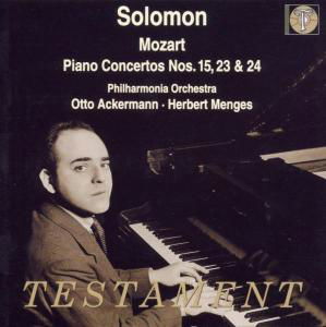 Solomon · Piano Concerto Testament Klassisk (CD) (2000)