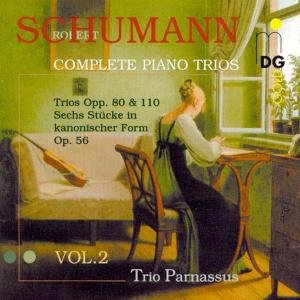 Complete Piano Trios 2 - Schumann / Trio Parmassus - Musik - MDG - 0760623092225 - 22. August 2000