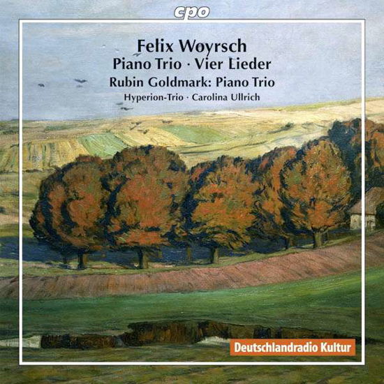 Cover for Goldmark / Woyrsch / Hyperion-trio / Ullrich · Felix Woyrsch: Piano Trios (CD) (2017)