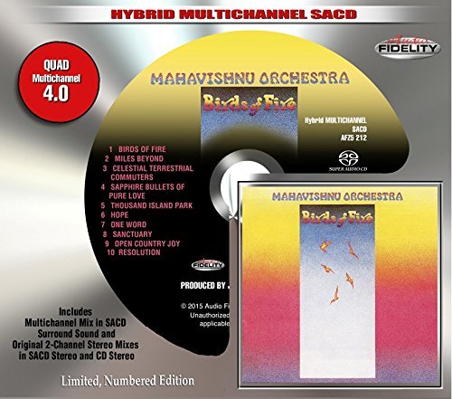 Cover for Mahavishnu Orchestra · Birds of Fire (SACD/CD) [Limited, Numbered edition] (2015)