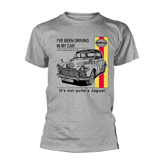 Cover for Madness · Maddiemobile (T-shirt) [size M] [Grey edition] (2020)