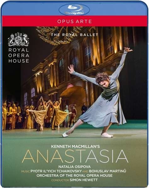 Cover for Osipova / Orchestra Roh / Hewett · Kenneth MacmillanS Anastasia - Music By Pyotr Ilyich Tchaikovsky &amp; Bohuslav Martinu (Blu-ray) (2017)