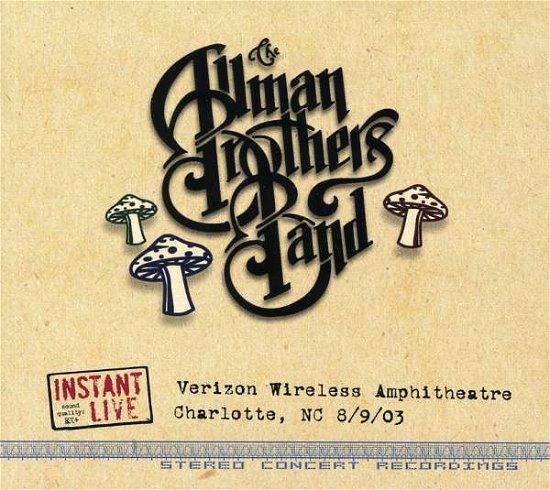 Cover for Allman Brothers Band · Instant Live Charlotte (CD) (2004)
