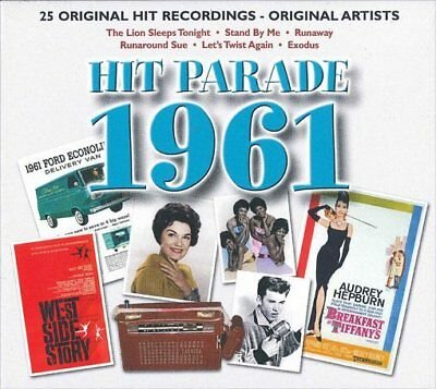 Cover for Hit Parade 1961 (CD) (2019)