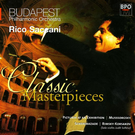 Cover for Mussorgsky · Rimsky Korsakov - Saccani Rico - Budapest Philharmonic Orchestra - Pictures At An Exhibition - Scheherazade (CD) (2003)