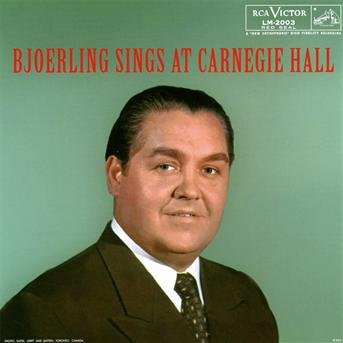 Cover for Jussi Bjorling · Bjorling Sings at Carnegie Hall (CD) (2011)