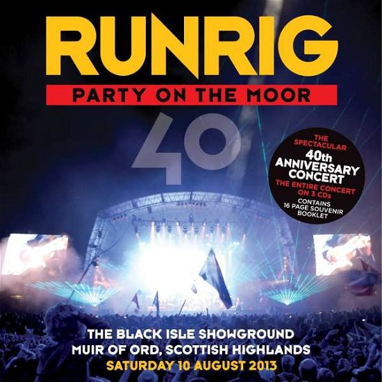 Cover for Runrig · Party on the Moor (CD) (2014)