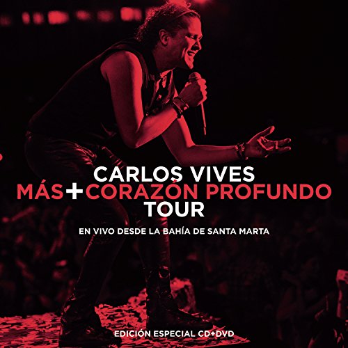 Cover for Carlos Vives · Mas + Corazon Profundo Tour: en Vivo Desde La Bahi (CD) (2015)