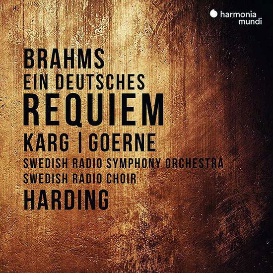 Ein Deutsches Requiem - Johannes Brahms - Musik - HARMONIA MUNDI - 3149020938225 - 6. september 2019