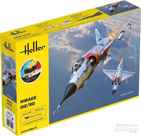 Cover for Heller · 1/48 Starter Kit Mirage Iiie-o-r-rd-ee-ea (Leksaker)