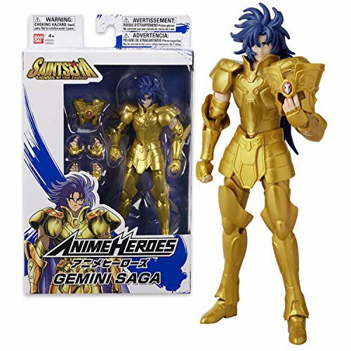 SAINT SEIYA - Gemini Seiya - Figure Anime Heroes 1 - Figurines - Fanituote - Bandai - 3296580369225 - tiistai 3. maaliskuuta 2020