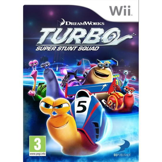 Turbo : Equipe De Cascadeurs - Nintendo Wii - Game - Bandai Namco - 3391891971225 - April 24, 2019