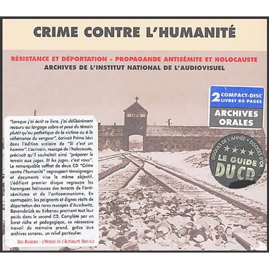 Cover for Crime Contre L'humanite &amp; Testimony 1941-45 / Var (CD) (2003)