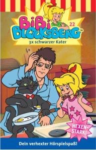 Cover for Bibi Blocksberg · Folge 022: 3x Schwarzer Kater (Kassett) (1988)