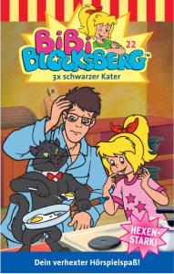 Cover for Bibi Blocksberg · Folge 022: 3x Schwarzer Kater (Cassette) (1988)