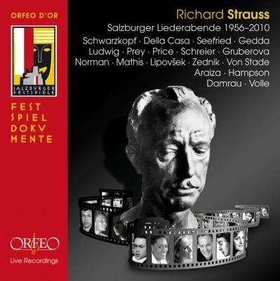Salzburg Lieder Evenings 1956-2010 - Richard Strauss - Muziek - ORFEO - 4011790894225 - 4 februari 2015