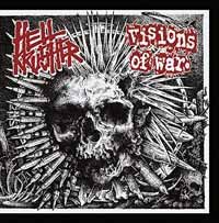 Cover for Visions of War / Hellkrusher · Split (LP) (2018)