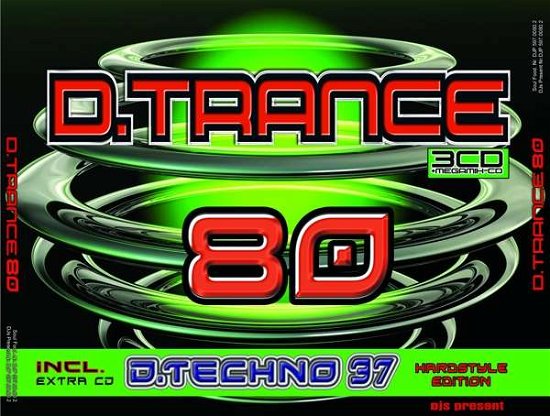 Cover for D.trance 80 (incl.d.techno 37) (CD) (2017)