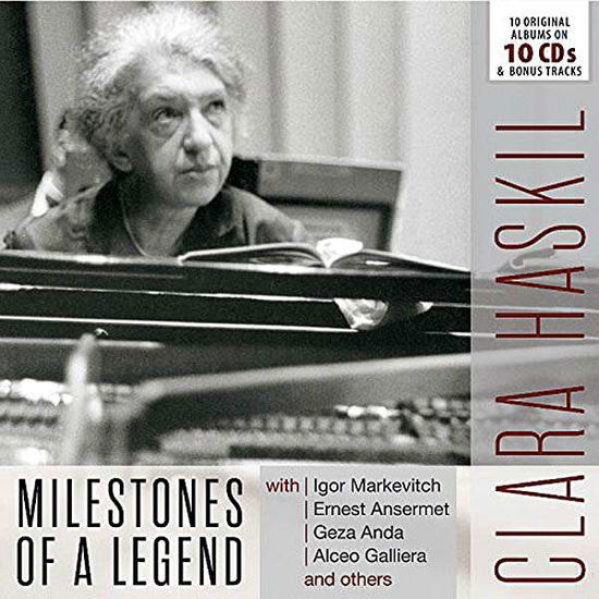 Cover for Clara Haskil · Clara Haskil - 10 Original Albums (CD) (2016)