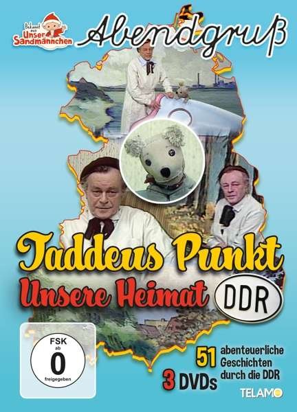 Cover for UNSER SANDMÄNNCHEN-ABENDGRUß · Taddeus Punkt:unsere Heimat Ddr (DVD) (2021)