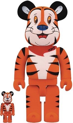 Kellogg Tony the Tiger Flocky Version 100% & 400% - Medicom - Merchandise -  - 4530956609225 - 19. juni 2024