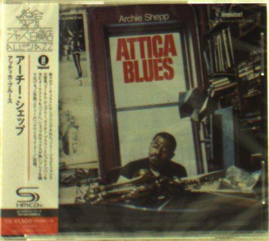 Cover for Archie Meets Kahil El'zabar's Ritual Trio Shepp · Attica Blues (CD) [Japan Import edition] (2016)