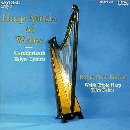 Cover for Robin Bowen · Harp Music of Wales (CD) (1995)