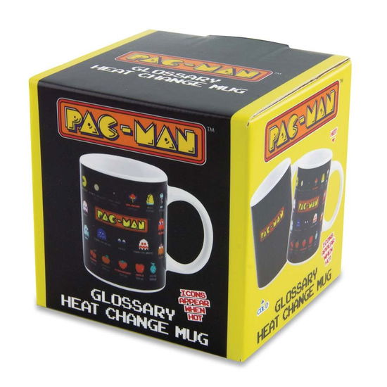 Pac-Man Glossary Heat Change Mug - Paladone - Gadżety -  - 5032331039225 - 